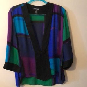 Simply silk light jacket size L beautiful